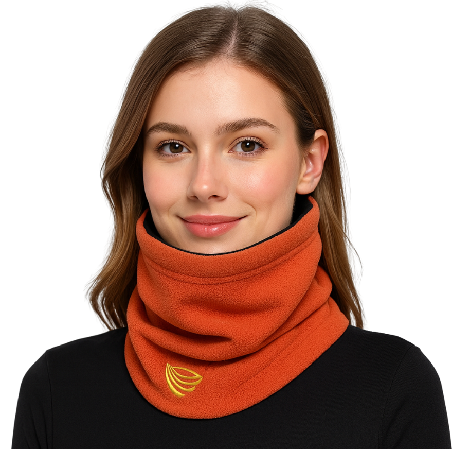Halstørklæde & Ansigtsvarmer Fleece | Multifunktionel Vinterbeskyttelse | Heldækkende Design til Vinter- & Udendørsbrug | Vanero