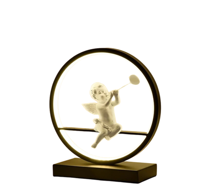 AngelAura | Elegant Engel Bordlampe | Vanero