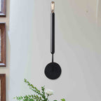 Væglampe Med Tilspidset Metalrørdesign | E12 E14 Kompatibelt Armatur Med Enkelt Eller Dobbelt Lyskilde | Indendørs Belysning | Vanero
