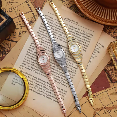 Jewelance ElegantWatch Elegant Moderne Dameur Med Gaveæske | Vanero