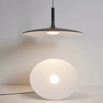 Flyvende Tallerken LED Suspension Lampe Nyhed Minimalistisk Metal Restaurant Hængende Pendel