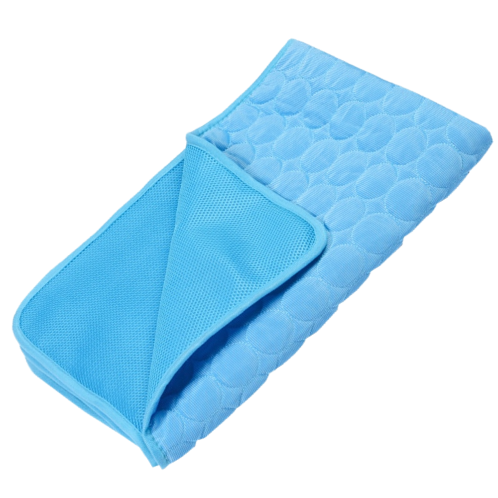 Kølemåtte Til Kæledyr Med Absorberende Overflade | Nylon Og Polyester Konstruktion | Hvilemåtte Til Hjem Og Rejser | Vanero