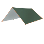 Camping Presenningssæt | Vandtæt Polyester Med UV-Beskyttelse | Bærbart Udelivstelt Med Aluminiumsstænger | Vanero