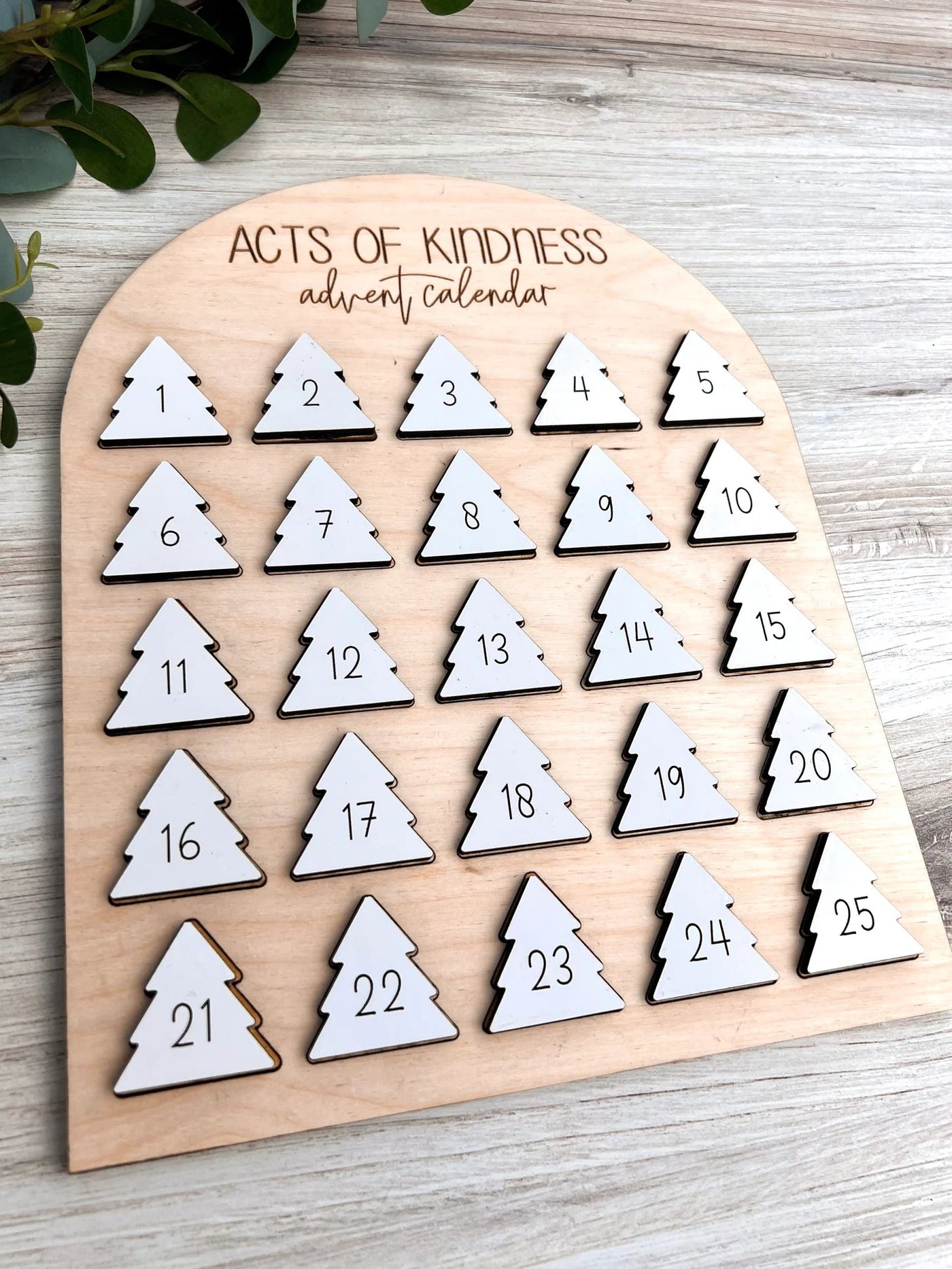 Venlighedens Handlinger | Adventskalender til Gode Gerninger og Hjertelige Gester | Vanero