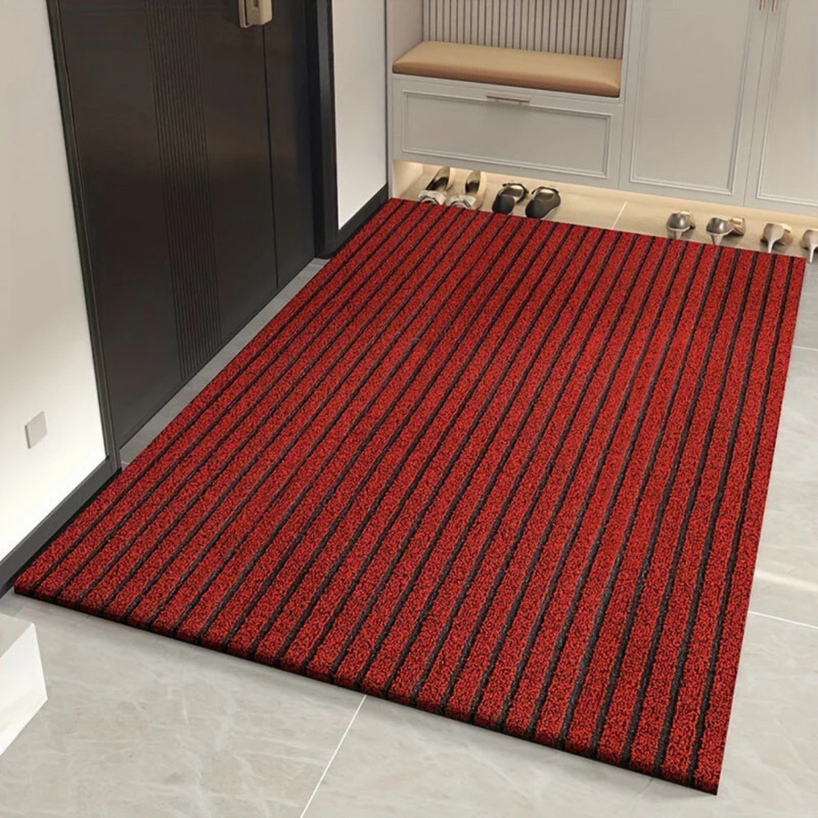 PVC Dørmåtte Med Skridsikker Bagside | Indendørs Og Udendørs Entrémåtte I Flere Størrelser | Til Entré Og Terrasse | Vanero