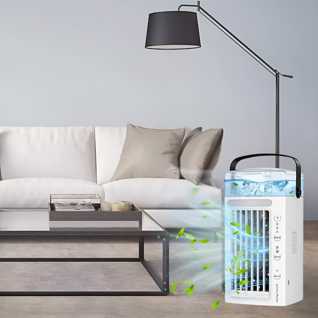 Personlig Ventilator | Bærbar Kompakt Ventilator | Let Luftcirkulation Til Hjem & Kontor | Vanero
