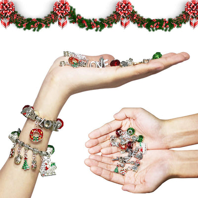 Gør-det-selv | Kalenderarmbåndssæt til 24 Dages Nedtælling til Jul | Vanero