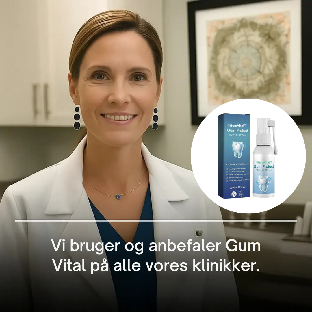 GumVital | Synlig bedring af tandkødet på 93%! | Vanero