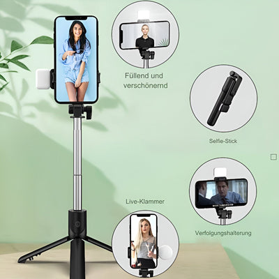Selfie stick | Perfekt Gimbal-stabilisator til alle smartphones | Vanero