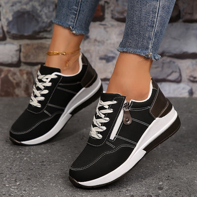 Kiara | Stilfulde Høje Sneakers l Vanero