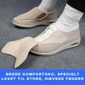 WideComfort Pude Memory Foam & Mikrofiber | Justerbar Pude til Søvn | Ekstra Bredt Design til Hvile & Afslapning | Vanero