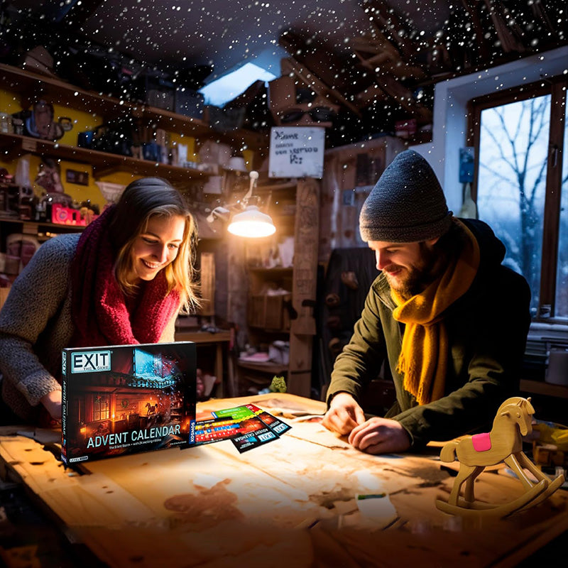 Julekalender | Det Stille Storm Familiespil - Spændende Selskabsspil til Juletiden | Vanero