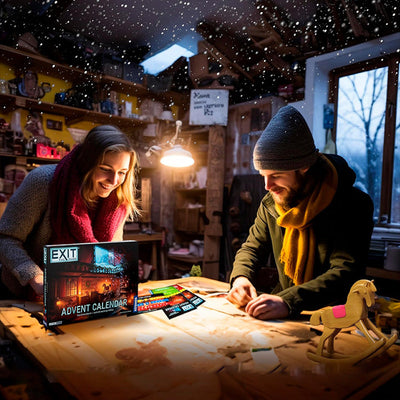 Julekalender | Det Stille Storm Familiespil - Spændende Selskabsspil til Juletiden | Vanero