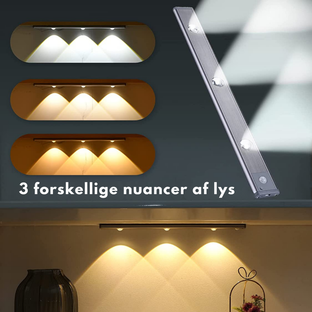 Pletter | Trådløs LED-lampe med bevægelsessensor | Vanero