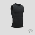 Herre Undertrøje Nylon-Spandex | Compression Fit Formende Vest | Støttezone Design til Daglig Brug & Lag-På-Lag Beklædning | Vanero