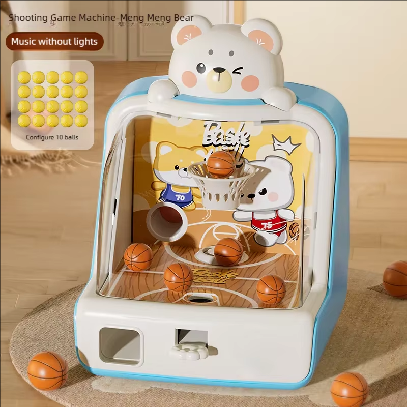 Basketball Refleksspil Plastmateriale | Bordspil Med Hurtige Reaktioner | Familie- og Vennespil Til Aktiv Leg | Vanero