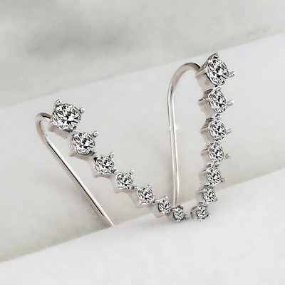 Jewelance ClipEarrings | Lange Elegante Klips Øreringe | Vanero