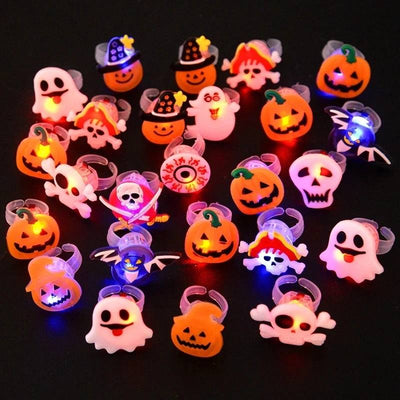 Lysende | Halloweenringe og Brocher | Vanero