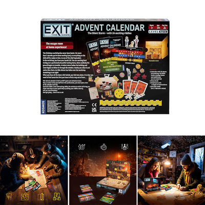 Julekalender | Det Stille Storm Familiespil - Spændende Selskabsspil til Juletiden | Vanero