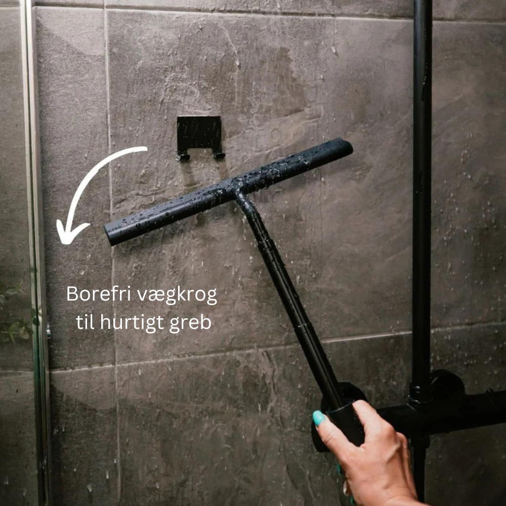 FlexiClean Duo | Kombineret 2-i-1 bruseskraber med justerbart håndtag l Vanero