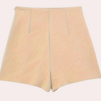 Dame Sommer Shorts I Let Materiale | Løstsiddende Shorts Med Asymmetrisk Design | Hverdagsbrug | Vanero