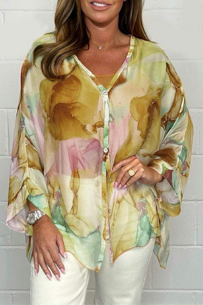 Anya l Etisk chiffonbluse l Vanero