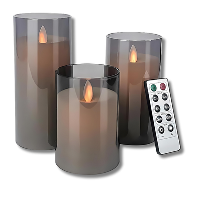 Elektriske stearinlys | 3 Justerbart LED Stearinlys | Vanero