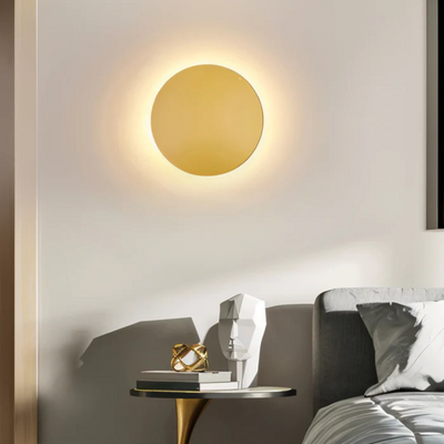 Hadro | Rund LED Væglampe med Moderne Design til Indendørs Brug | Vanero
