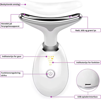 SkinLift | Opstrammende ansigtsmassager l Vanero