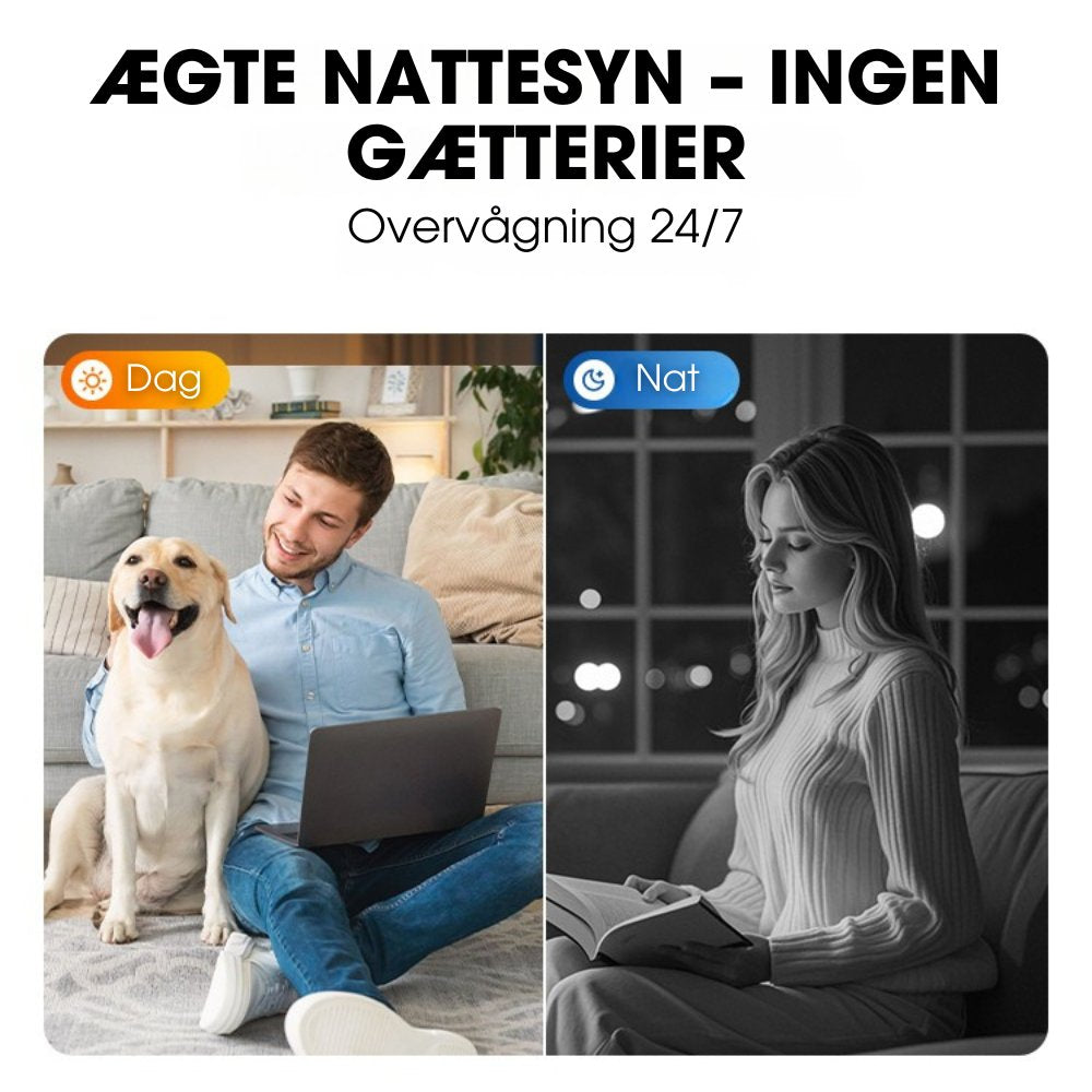 NovaGuard | Mini Trådløst HD-Sikkerhedskamera Uden Wi-Fi | Vanero