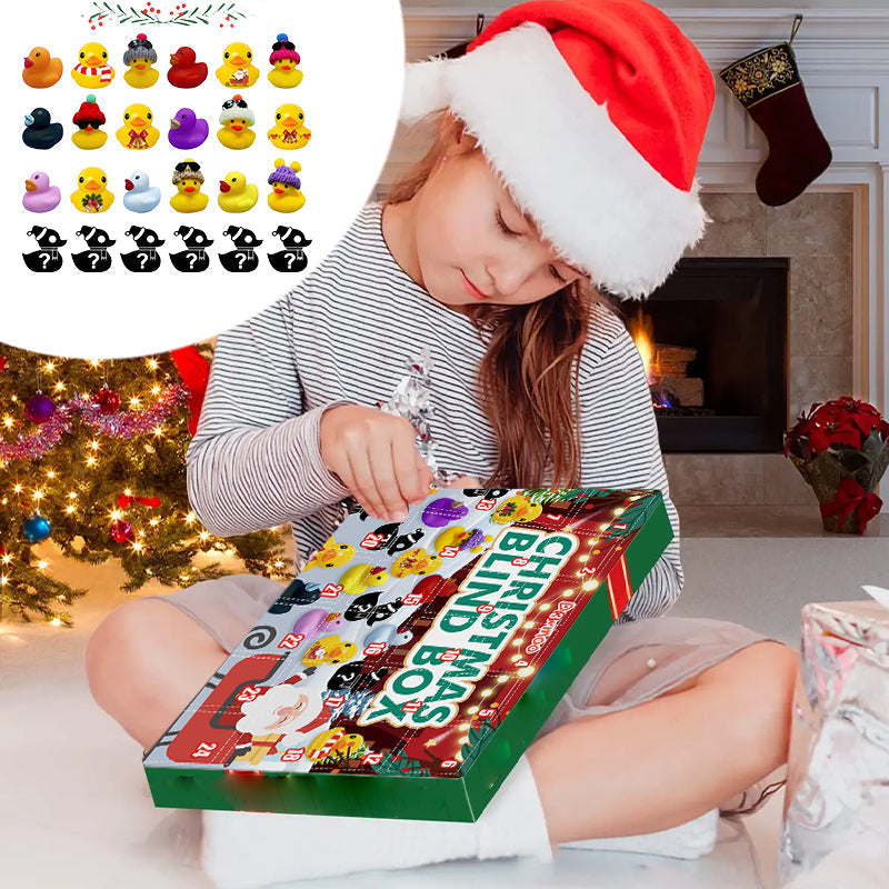 Adventskalender | 24 Gummidyr | Jule Nedtælling til Børn Sæsonaktivitet | Vanero