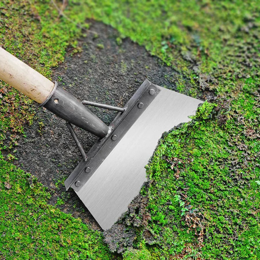 Multifunktionelt Haveværktøj Rustfrit Stål Design | Udskiftelige Hoveder Med Opbevaringspose | Plantning Lugning & Jordbearbejdning | Vanero