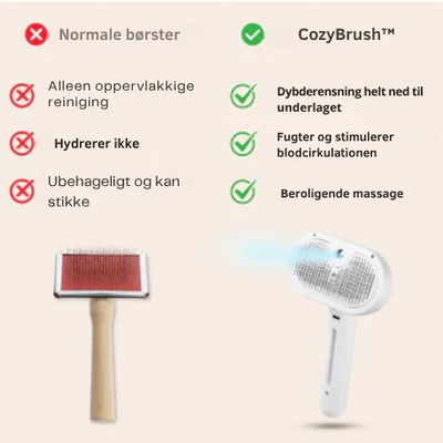 CozyBrush | Gør Pelsplejen Nem Og Effektiv | Vanero
