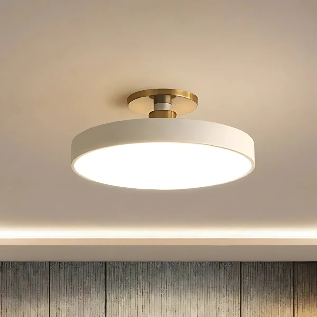 Solon | Skandinavisk LED Loftlampe med Dæmpbart Varmt Lys | Vanero