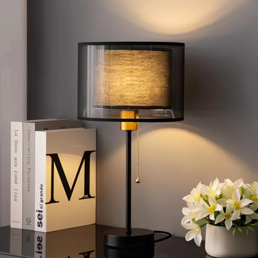 Lumis | Glasbordlampe med Varmt LED-lys | Vanero