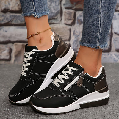 Kiara | Stilfulde Høje Sneakers l Vanero