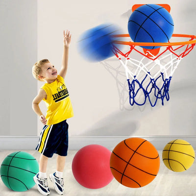 MuteBasketball | Revolutionerende Lydløs Bold Orange | Vanero
