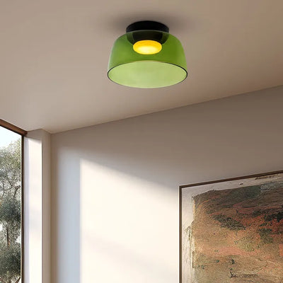 Nordisk Designer | Kreativ Personlighed Middelalderlig Glas Loftlampe | Vanero