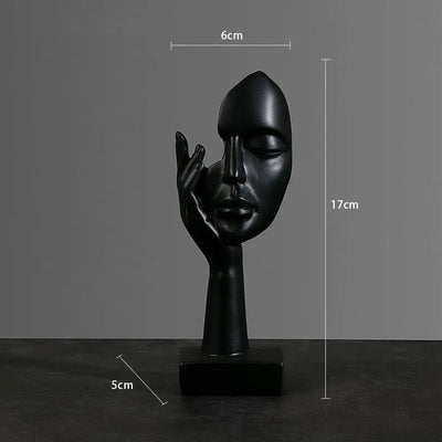 NordicMuse | Abstrakt Ansigt Skulptur | Vanero