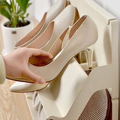 ShoeOrganizer l Minimalistisk pladsbesparende hjemmesko l Vanero