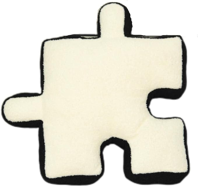 Farverigt 3D Puslespil Pude | Interaktivt Stoflegetøj til Børn og Voksne | Vanero