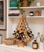 Adventskalender i Træ | 24 Rum til Jule Nedtælling Genanvendelig Juledekoration | Vanero