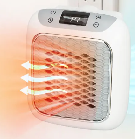 HeatWell | Revolutionerende Kompakt Transportabel Radiator Hvid | Vanero