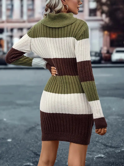 Gemma l Elegant bodycon-minikjole til damer med lange ærmer l Vanero