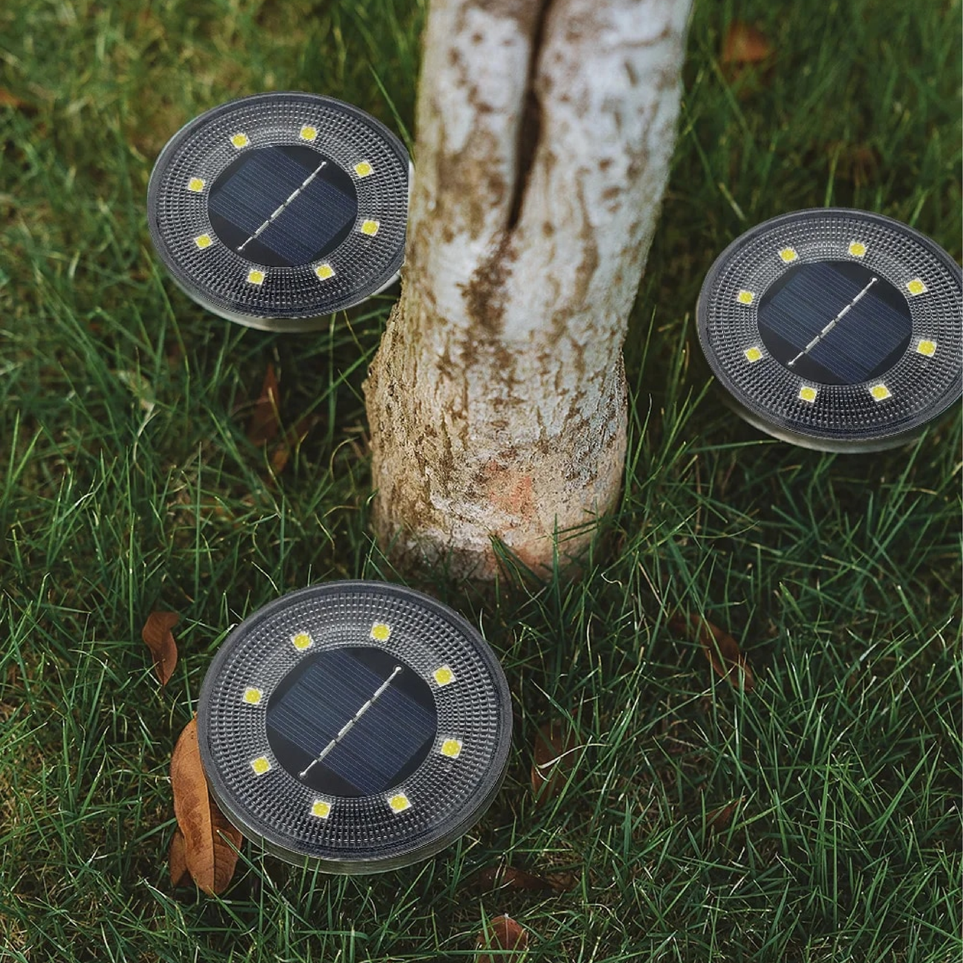 LumiGlow | Solcelle Havelamper LED Deluxe Udendørs Miljøvenlig Belysning | Vanero