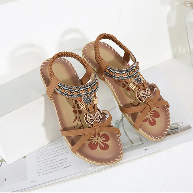 Sanne | Stilfulde Boho Sandaler l Vanero
