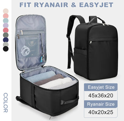 Easyjet Håndbagage | 45x36x20 Rejserygsæk | Vanero
