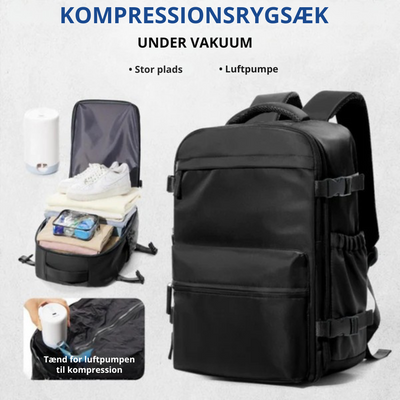 FlightFit | Vakuum Rejrugtasker - Den perfekte taske som håndbagage i flyet l Vanero