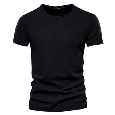 Gabriel | Stilfuld T-shirt med rund hals l Vanero