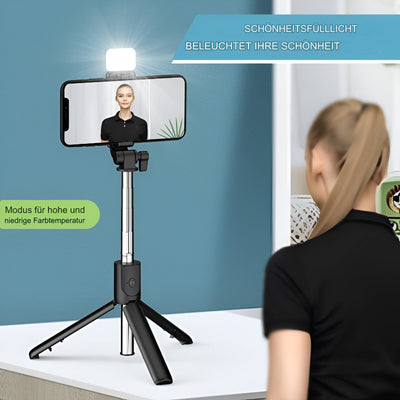 Selfie stick | Perfekt Gimbal-stabilisator til alle smartphones | Vanero